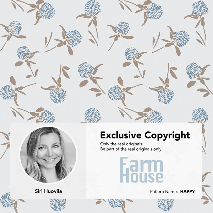 Deconovo Série Designer, Farm House - Happy
