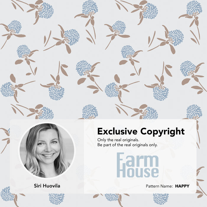 Deconovo Série Designer, Farm House - Happy