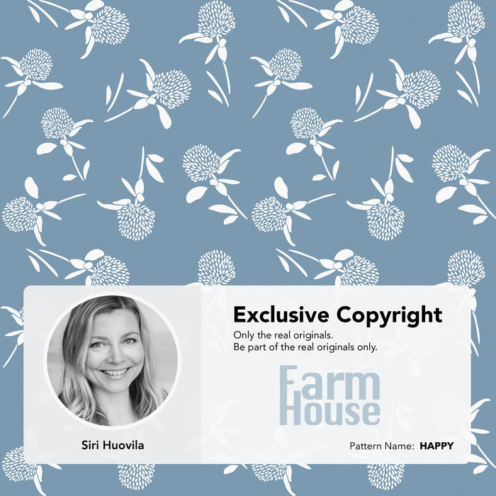 Deconovo Série Designer, Farm House - Happy