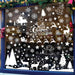 Deconovo Autocollants de Fenêtre Réutilisables en PVC, Décoration de Noël, 9 Feuilles, Blanc - Deconovo FR
