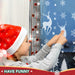 Deconovo Autocollants de Fenêtre Réutilisables en PVC, Décoration de Noël, 9 Feuilles, Blanc - Deconovo FR