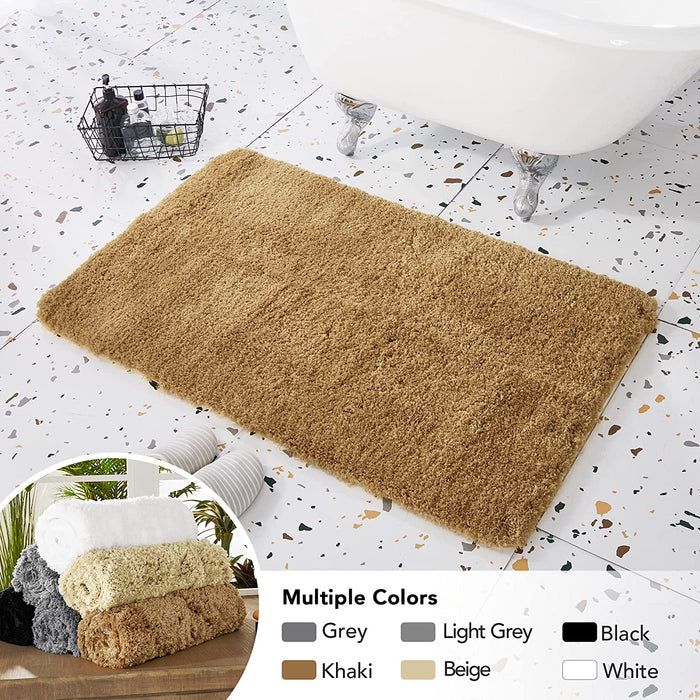 Deconovo Lot de 1 Tapis Antidérapant Epais, Poilu Cheveux Longs - Deconovo France