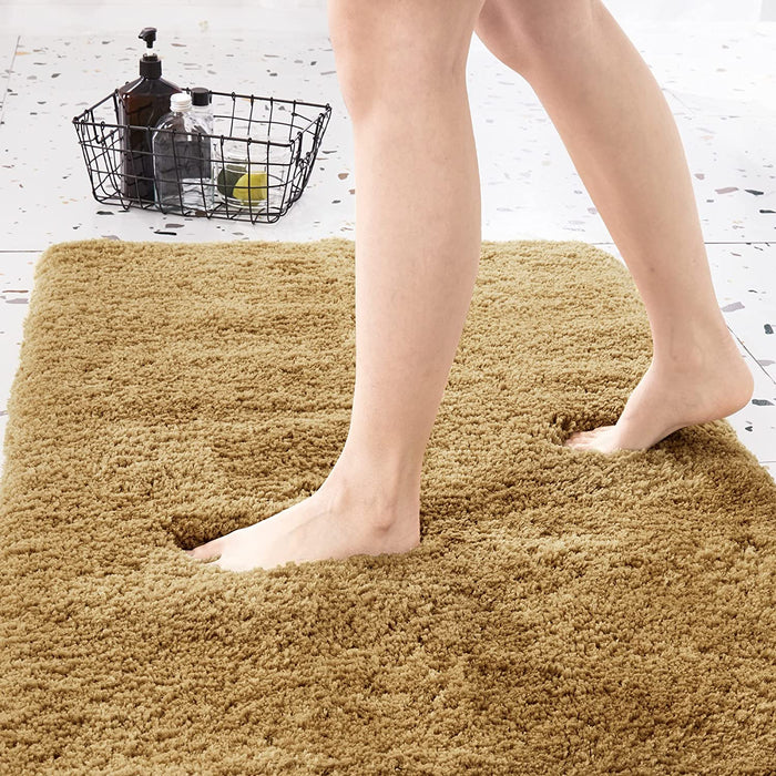 Deconovo Lot de 1 Tapis Antidérapant Epais, Poilu Cheveux Longs - Deconovo France