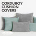 Deconovo Lot de 2 Housses de Coussin en Velours en Tissu à Carreaux, sans Noyau d'Oreiller - Deconovo France