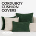 Deconovo Lot de 2 Housses de Coussin en Velours en Tissu à Carreaux, sans Noyau d'Oreiller - Deconovo France