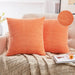 Deconovo Lot de 2 Housses de Coussin, sans Noyau d'Oreiller - Deconovo France