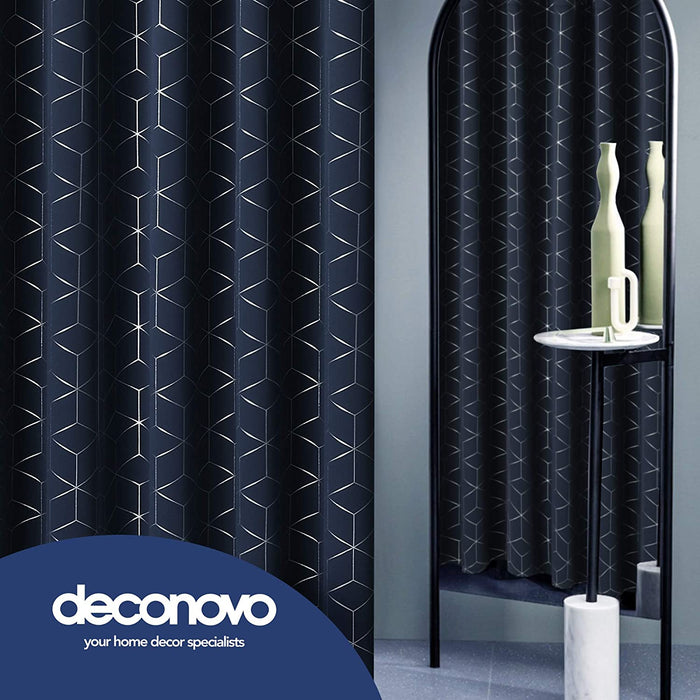 Deconovo Lot de 2 Rideaux à OEillets Occultants et Thermo-Isolants au Design Moderne - Deconovo France