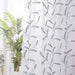Deconovo Lot de 2 Voilages à OEillets en Polyester avec Motifs de Feuilles - Deconovo France