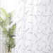 Deconovo Lot de 2 Voilages à OEillets en Polyester avec Motifs de Feuilles - Deconovo France