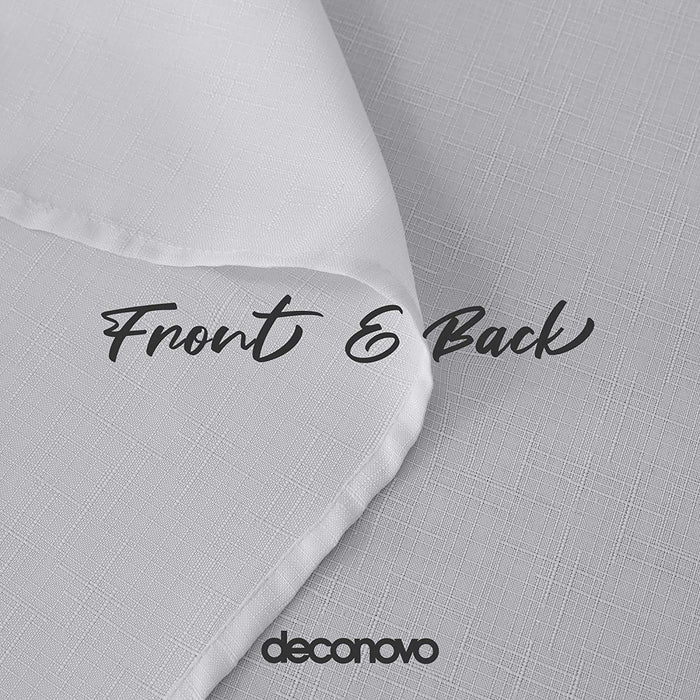 Deconovo Nappe Imperméable avec Effet Lin - Deconovo France