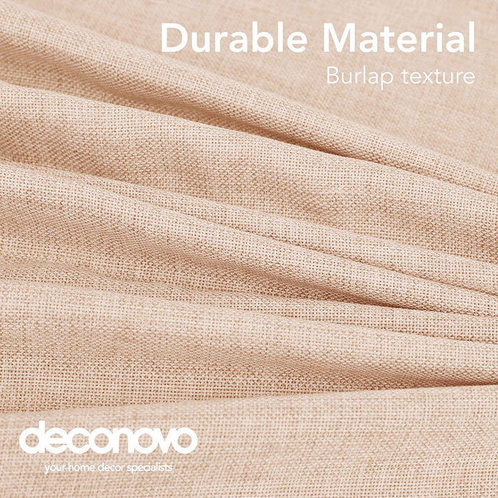 Deconovo Nappe Imperméable avec Effet Lin - Deconovo France