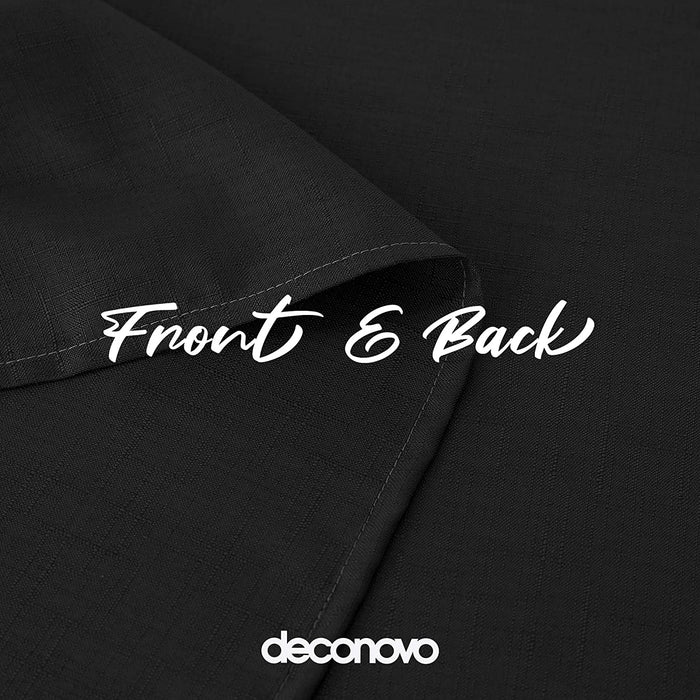 Deconovo Nappe Imperméable avec Effet Lin - Deconovo France