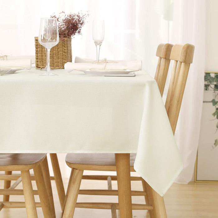 Deconovo Nappe Imperméable avec Effet Lin - Deconovo France