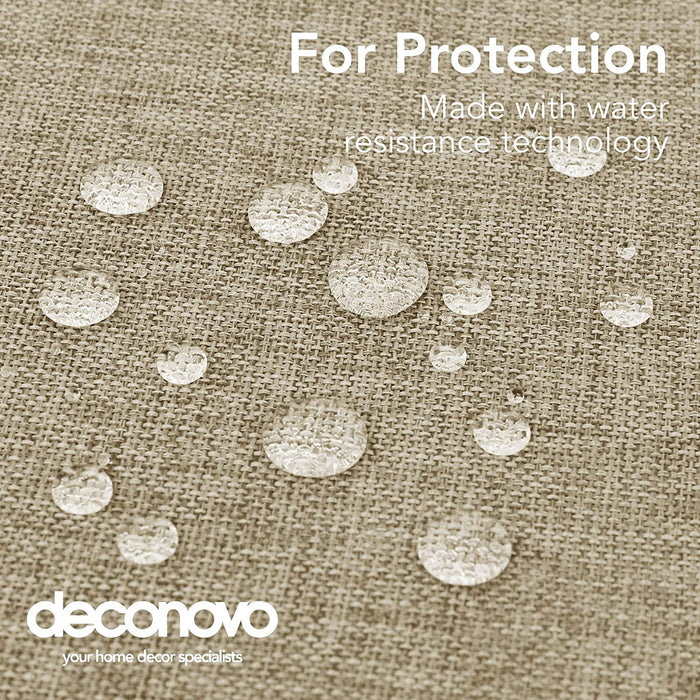 Deconovo Nappe Imperméable avec Effet Lin - Deconovo France