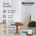 Deconovo Nappe Imperméable avec Effet Lin - Deconovo France