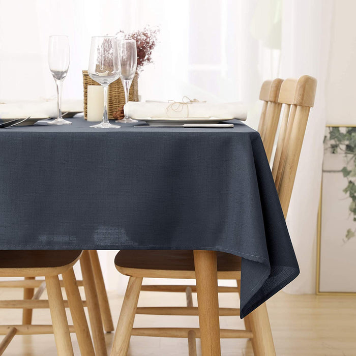 Deconovo Nappe Imperméable avec Effet Lin - Deconovo France