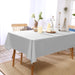 Deconovo Nappe Imperméable et Simple avec Effet Lin - Deconovo France