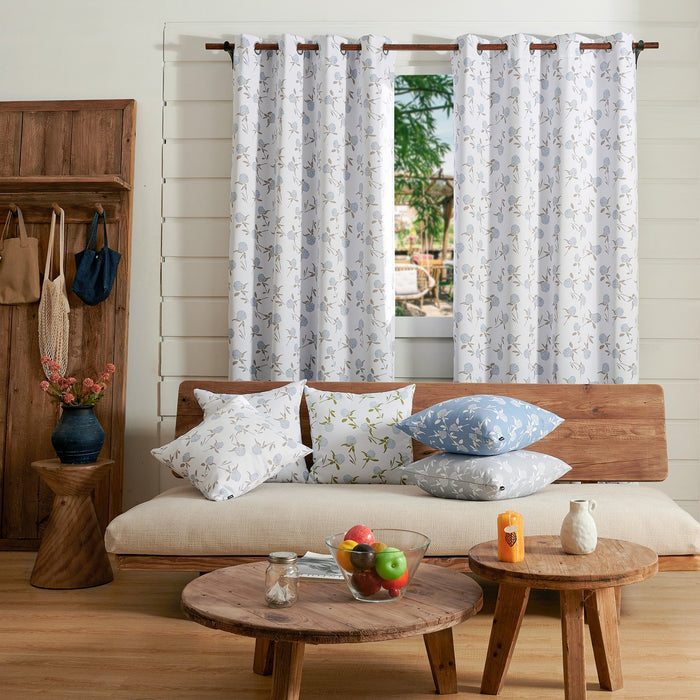Housses de Coussin, Farm House - Happy - Deconovo FR