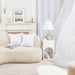 Housses de Coussin, Pure-Morning Haze - Deconovo FR
