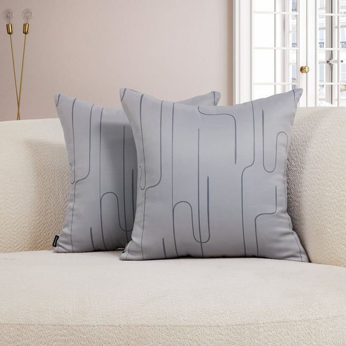 Housses de Coussin, Pure-Morning Haze - Deconovo FR