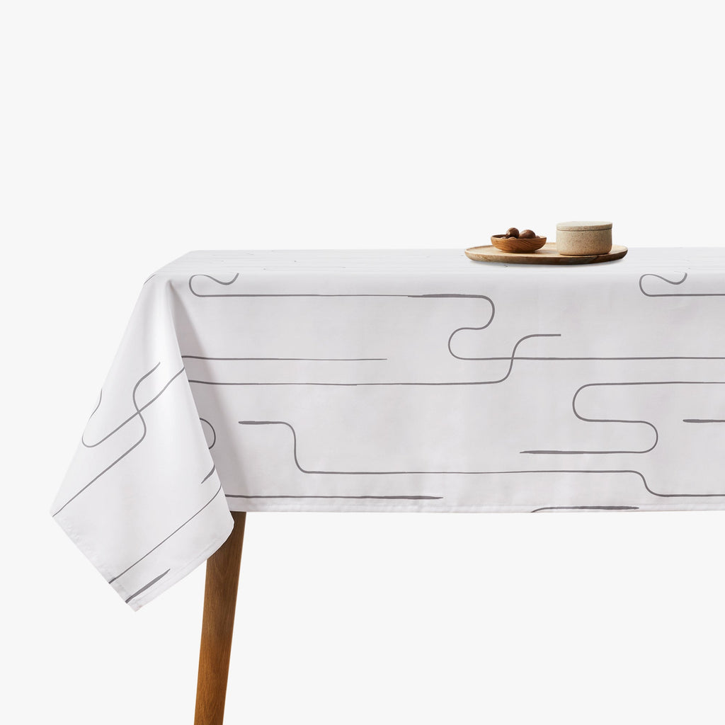 Nappe de Table, Pure - Morning Haze - Deconovo FR