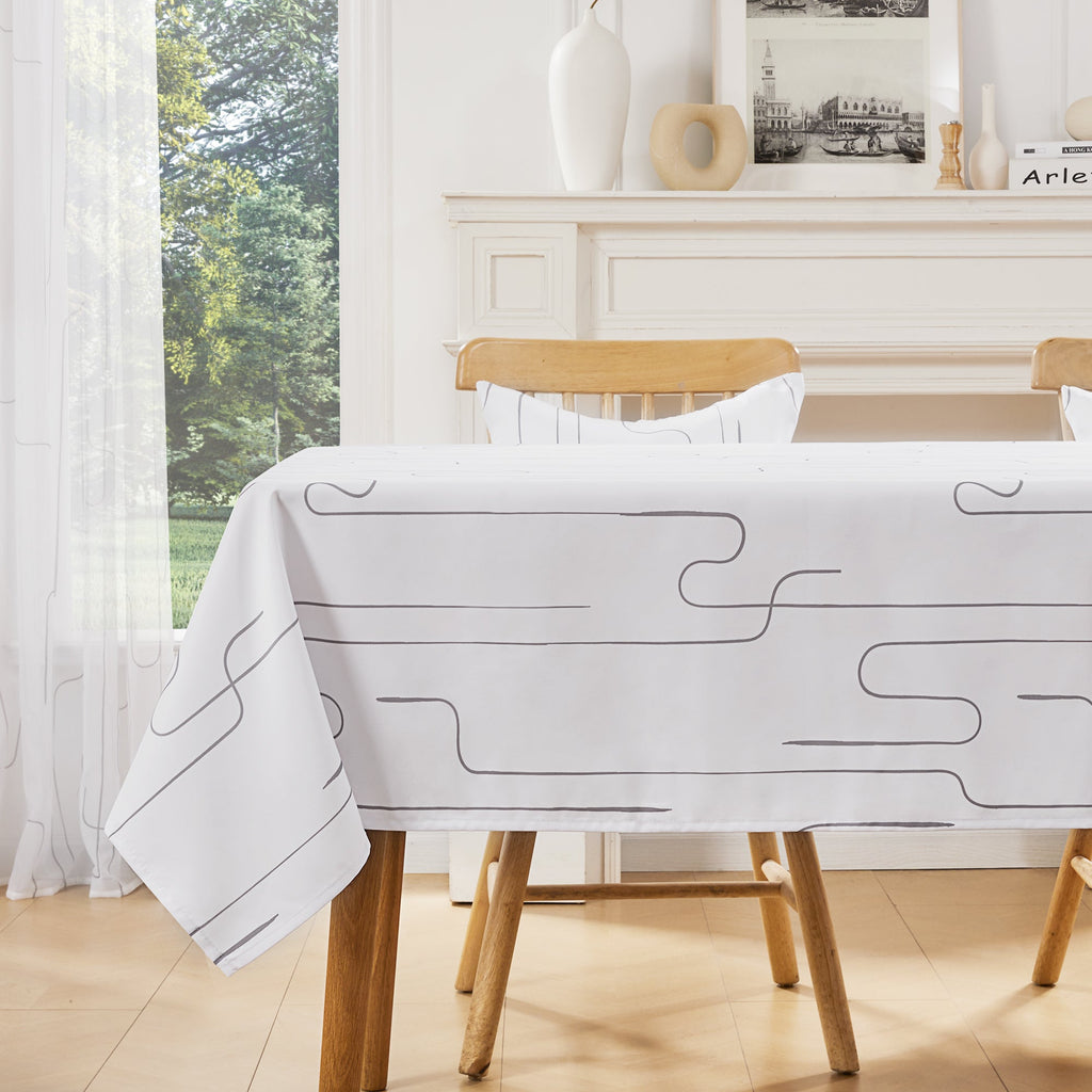 Nappe de Table, Pure - Morning Haze - Deconovo FR